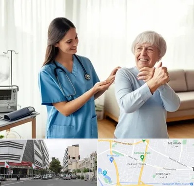 خدمات پرستاری در بلوار فردوس 