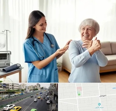 خدمات پرستاری در خیابان دامپزشکی
