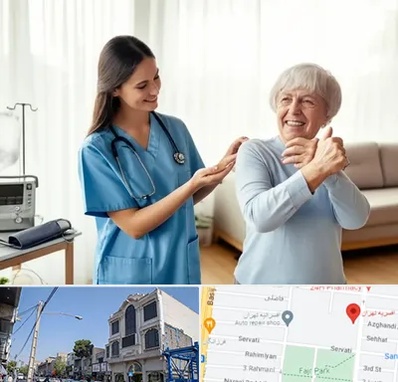 خدمات پرستاری در افسریه 