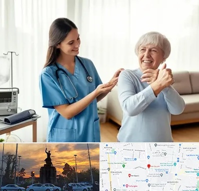 خدمات پرستاری در میدان حر