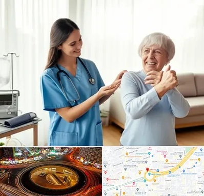 خدمات پرستاری در میدان ولیعصر 