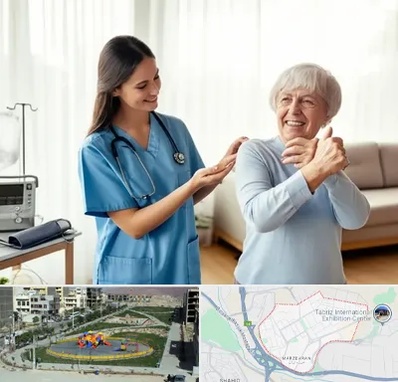 خدمات پرستاری در مرزداران تبریز 