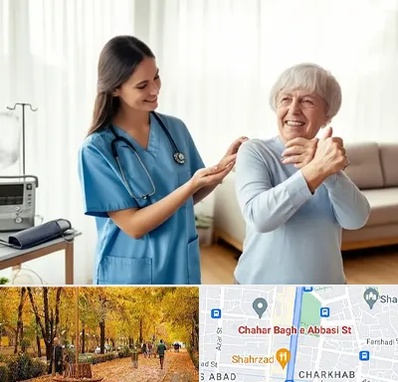 خدمات پرستاری در چهارباغ اصفهان 