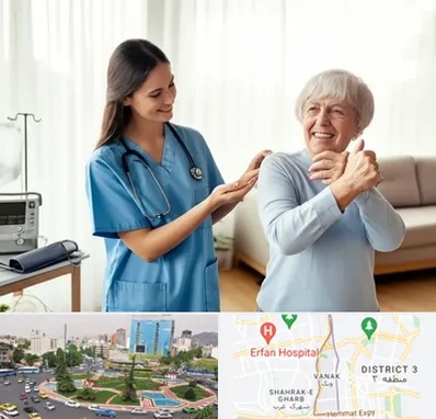 خدمات پرستاری در ونک 