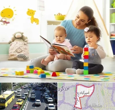 پرستار کودک و نوزاد در امیرآباد