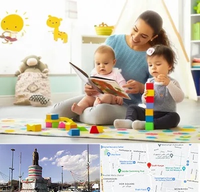 پرستار کودک و نوزاد در کارگر جنوبی 
