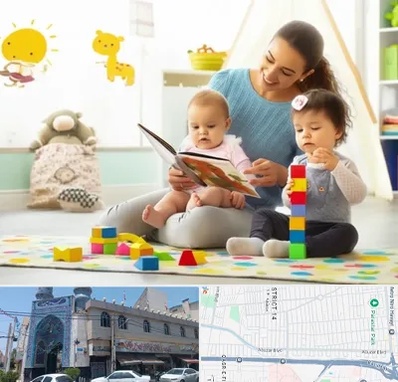 پرستار کودک و نوزاد در بلوار ابوذر