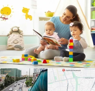 پرستار کودک و نوزاد در بلوار فرحزادی