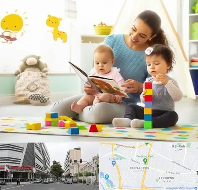 پرستار کودک و نوزاد در بلوار فردوس 