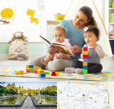 پرستار کودک و نوزاد در سرسبز 