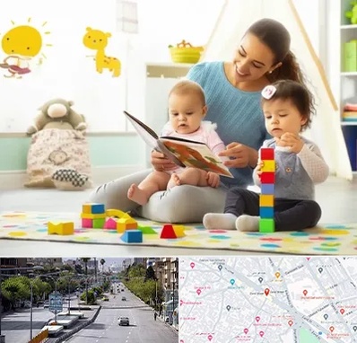 پرستار کودک و نوزاد در خیابان زند شیراز 