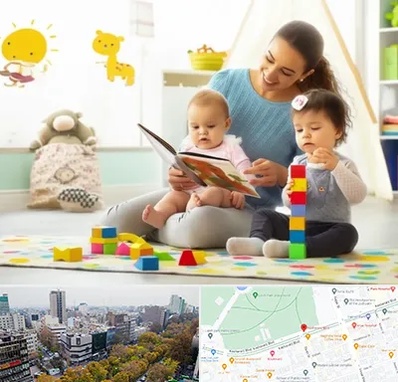 پرستار کودک و نوزاد در بلوار کشاورز 