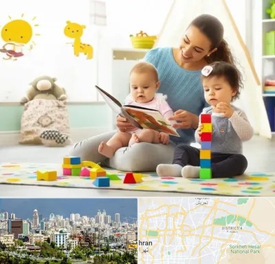 پرستار کودک و نوزاد در شرق تهران 