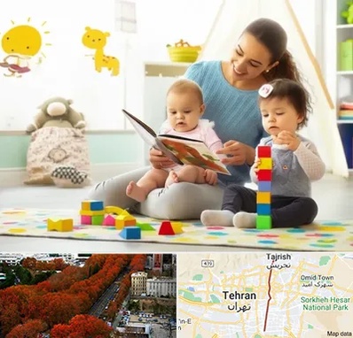 پرستار کودک و نوزاد در ولیعصر 