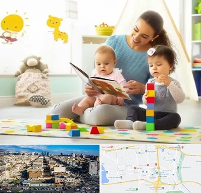 پرستار کودک و نوزاد در شهرک راه آهن 