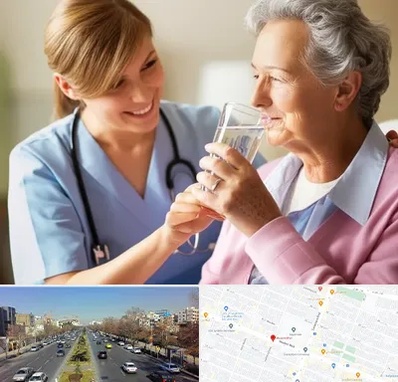 پرستار بیمار در بلوار معلم مشهد 