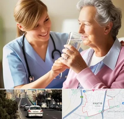 پرستار بیمار در خطیب تبریز 