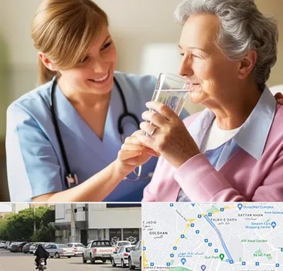 پرستار بیمار در قدوسی شرقی شیراز 