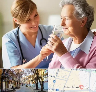 پرستار بیمار در تربیت تبریز 