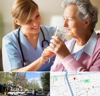 پرستار بیمار در کوی فیروز تبریز 