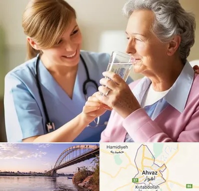 پرستار بیمار در اهواز