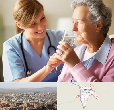 پرستار بیمار در اسفراین