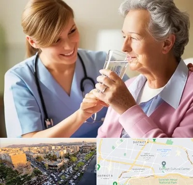 پرستار بیمار در تهرانپارس 