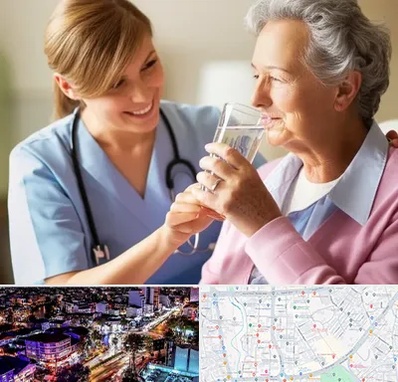 پرستار بیمار در منظریه رشت 