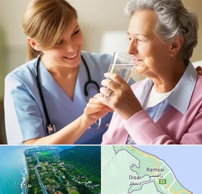 پرستار بیمار در رامسر