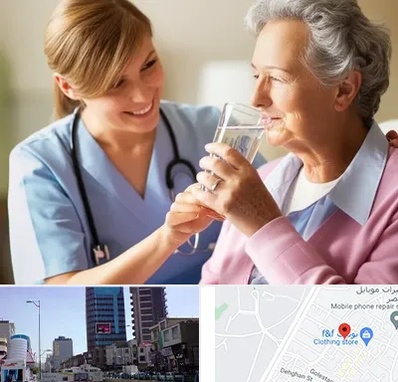 پرستار بیمار در چهارراه طالقانی کرج 