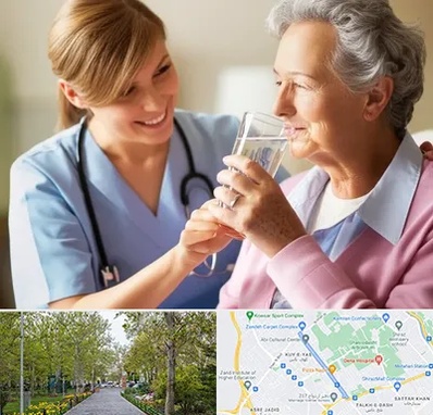 پرستار بیمار در قدوسی غربی شیراز 