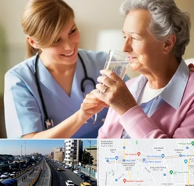 پرستار بیمار در پیروزی 