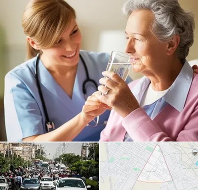 پرستار بیمار در سیدی مشهد 