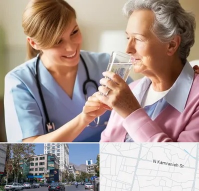 پرستار بیمار در کامرانیه
