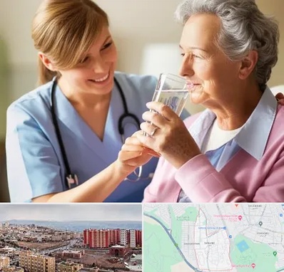 پرستار بیمار در سهند تبریز 