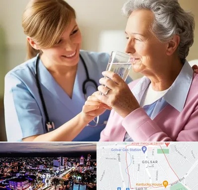 پرستار بیمار در گلسار رشت 