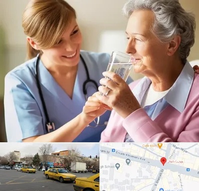 پرستار بیمار در شهناز تبریز 