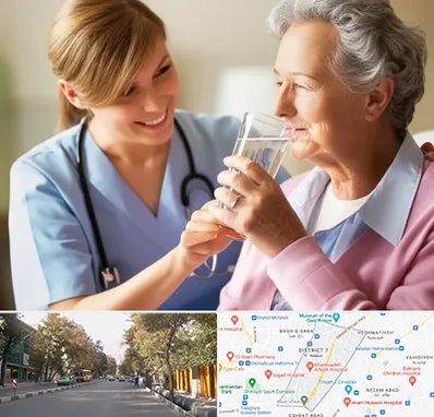 پرستار بیمار در شریعتی 