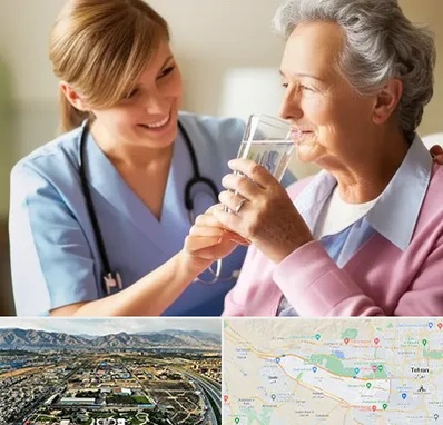 پرستار بیمار در منطقه 21 تهران 