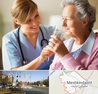 پرستار بیمار در مشکین دشت