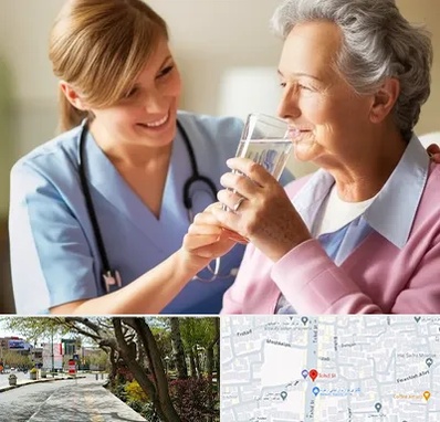 پرستار بیمار در خیابان توحید اصفهان 