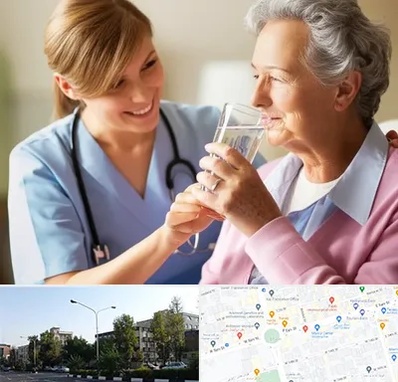 پرستار بیمار در میدان کاج