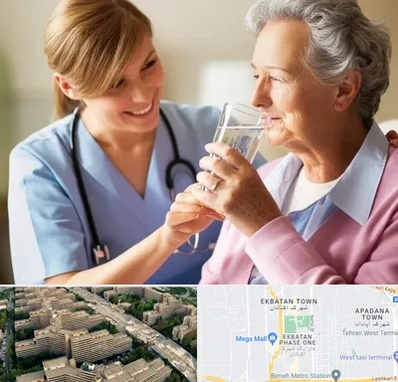 پرستار بیمار در اکباتان 