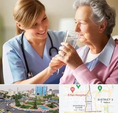 پرستار بیمار در ونک 