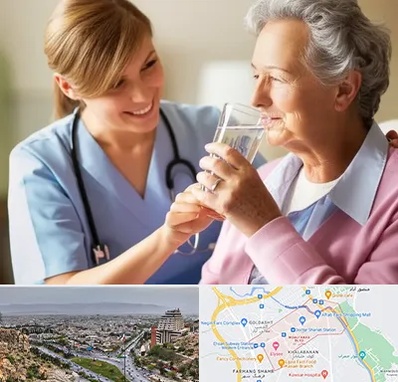 پرستار بیمار در معالی آباد شیراز 