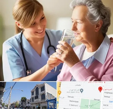 پرستار بیمار در افسریه 