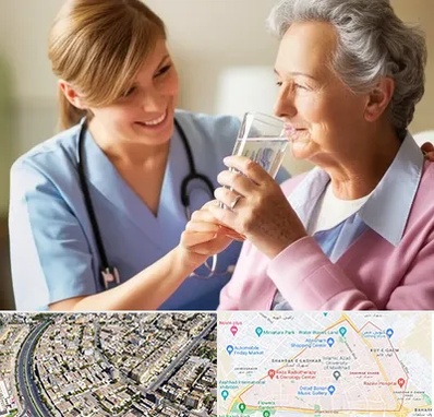 پرستار بیمار در شهرک غرب مشهد 