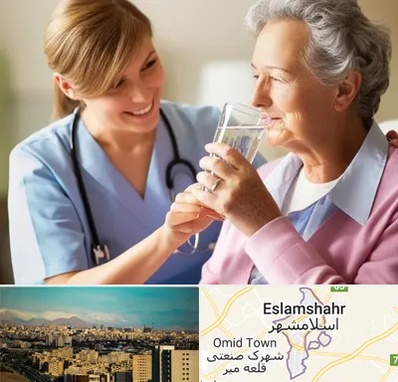 پرستار بیمار در اسلامشهر