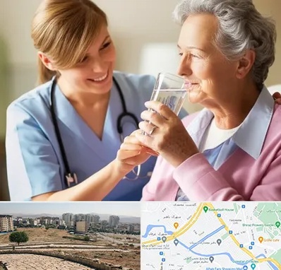 پرستار بیمار در کوی وحدت شیراز 