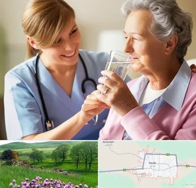 پرستار بیمار در سراب